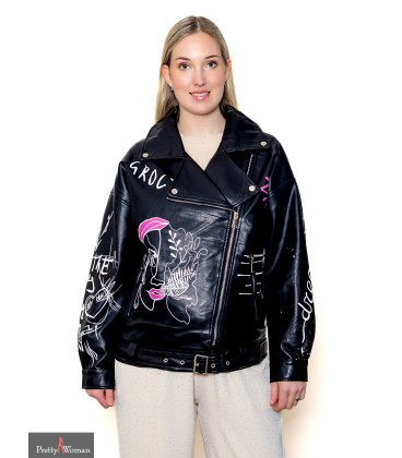 9202Kunstnahast tagi-must