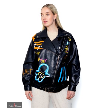 9202Kunstnahast tagi-must