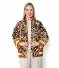 8145Tepitud riidest jakk 
